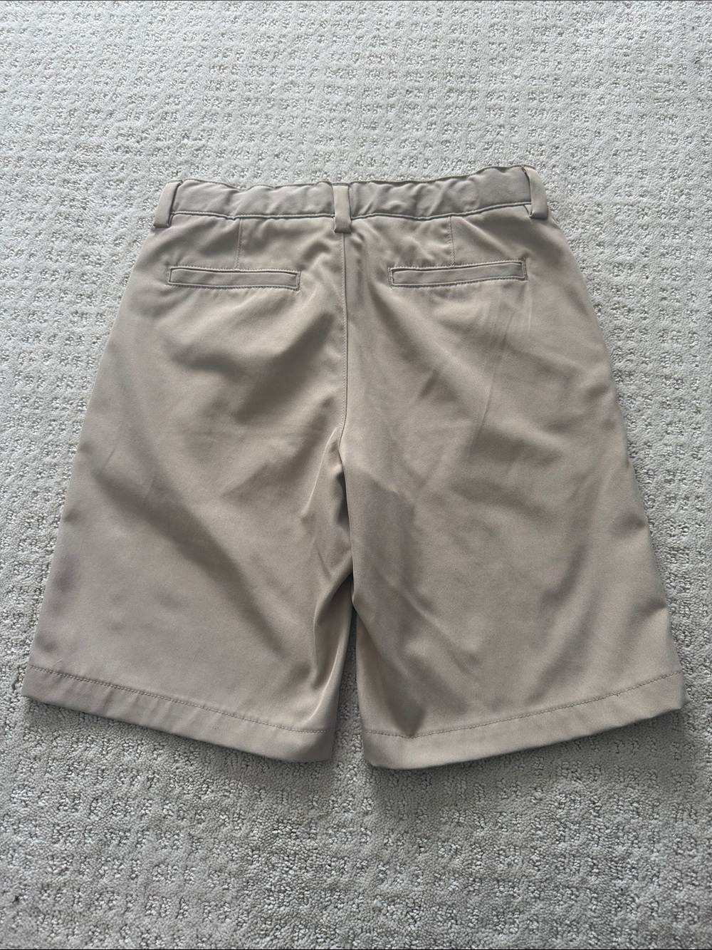 Lands End Classic Active Performance Chino Shorts - boys size 12 - Picture 7 of 7